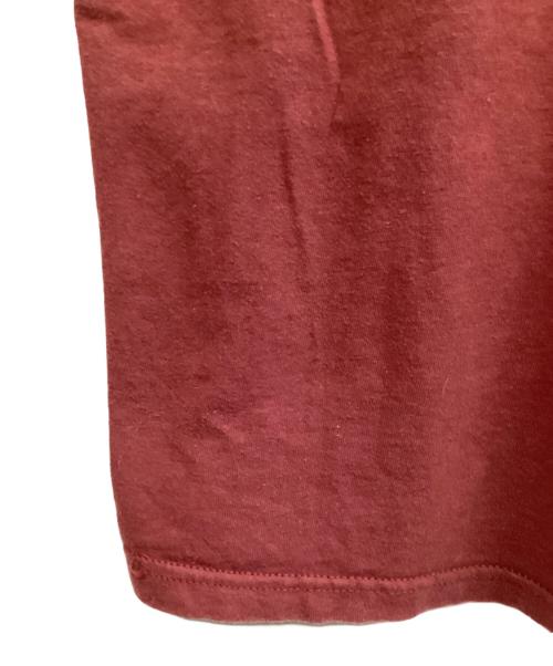 M&O（エムアンドオー）M&O (エムアンドオー) 半袖カットソー レッド サイズ:Mの古着・服飾アイテム