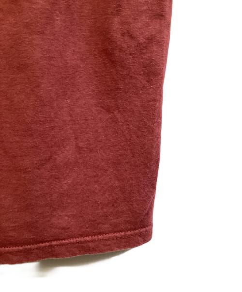M&O（エムアンドオー）M&O (エムアンドオー) 半袖カットソー レッド サイズ:Mの古着・服飾アイテム