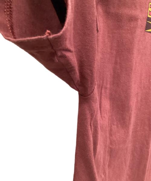 M&O（エムアンドオー）M&O (エムアンドオー) 半袖カットソー レッド サイズ:Mの古着・服飾アイテム