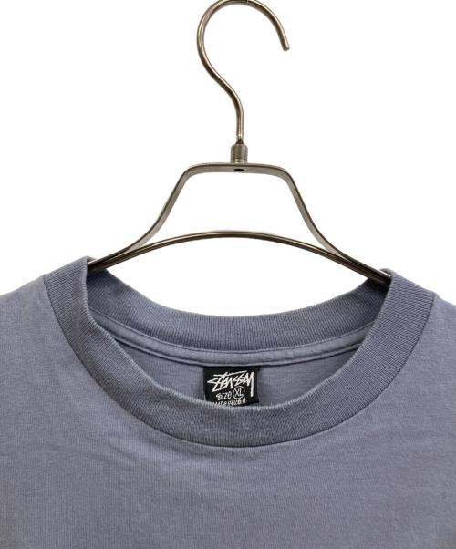 stussy（ステューシー）stussy (ステューシー) 半袖カットソー ブルー サイズ:XLの古着・服飾アイテム