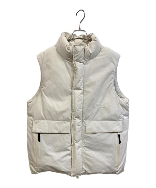 MARMOT（マーモット）MARMOT (マーモット) ETRE TOKYO (エトレトウキョウ) ダウンベスト ホワイト サイズ:Sの古着・服飾アイテム