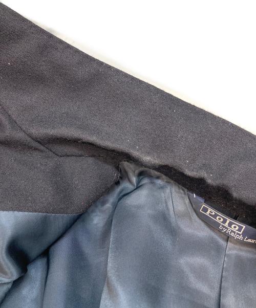 POLO RALPH LAUREN（ポロ・ラルフローレン）POLO RALPH LAUREN (ポロ・ラルフローレン) 金釦ダブルブレストジャケット ブラック サイズ:B6の古着・服飾アイテム