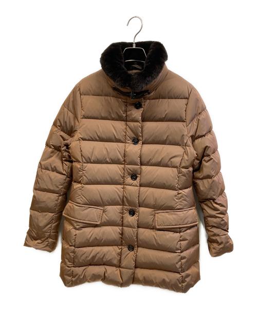 MOORER（ムーレー）MOORER (ムーレー) ダウンジャケット ブラウン サイズ:42の古着・服飾アイテム