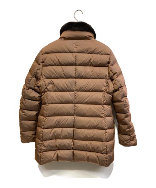 MOORER（ムーレー）MOORER (ムーレー) ダウンジャケット ブラウン サイズ:42の古着・服飾アイテム