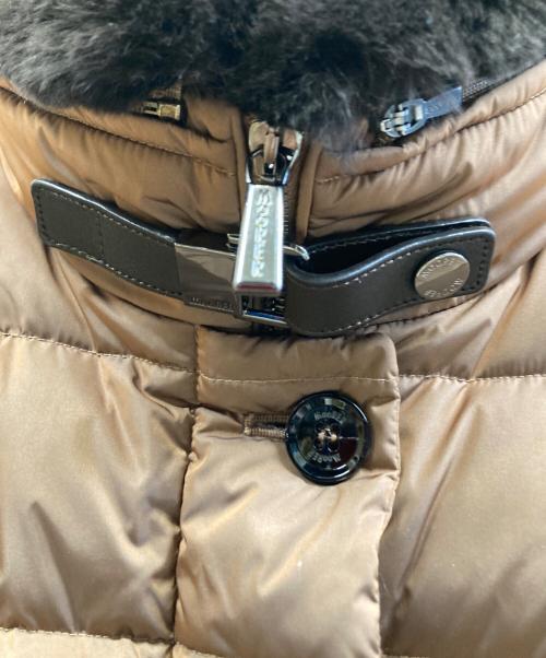 MOORER（ムーレー）MOORER (ムーレー) ダウンジャケット ブラウン サイズ:42の古着・服飾アイテム