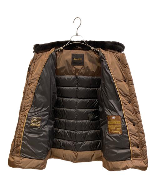 MOORER（ムーレー）MOORER (ムーレー) ダウンジャケット ブラウン サイズ:42の古着・服飾アイテム