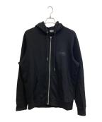 DIESELディーゼル）の古着「ジップパーカー」｜ブラック