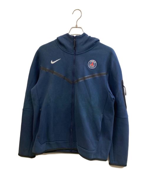 NIKE（ナイキ）NIKE (ナイキ) ジップパーカー ネイビー サイズ:Lの古着・服飾アイテム