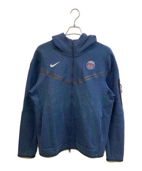 NIKE（ナイキ）NIKE (ナイキ) ジップパーカー ネイビー サイズ:Lの古着・服飾アイテム