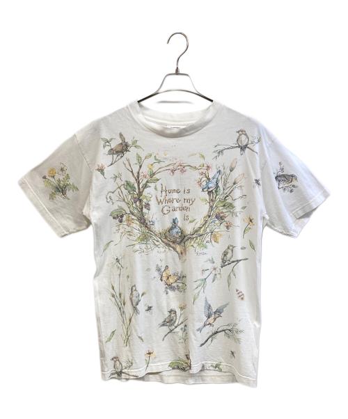 heartland trading（ハートランド トレイディング）heartland trading (ハートランド トレイディング) 半袖カットソー ホワイト サイズ:Lの古着・服飾アイテム