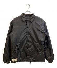 Schott（ショット）の古着「裏ボアコーチジャケット」｜ブラック