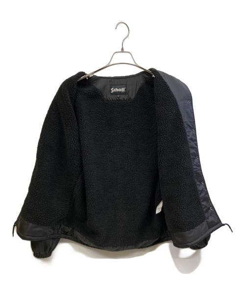Schott（ショット）Schott (ショット) 裏ボアコーチジャケット ブラック サイズ:Mの古着・服飾アイテム