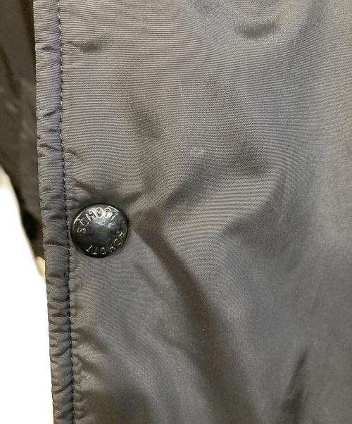 Schott（ショット）Schott (ショット) 裏ボアコーチジャケット ブラック サイズ:Mの古着・服飾アイテム