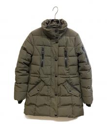 GUESS（ゲス）の古着「ダウンコート」｜オリーブ
