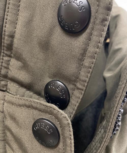 GUESS（ゲス）GUESS (ゲス) ダウンコート オリーブ サイズ:XSの古着・服飾アイテム
