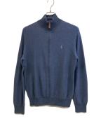POLO RALPH LAURENポロ・ラルフローレン）の古着「厚手ニット」｜ブルー