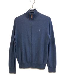 POLO RALPH LAUREN（ポロ・ラルフローレン）の古着「厚手ニット」｜ブルー