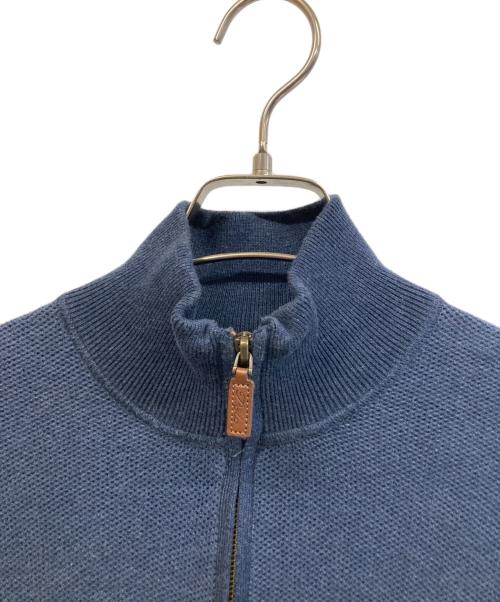 POLO RALPH LAUREN（ポロ・ラルフローレン）POLO RALPH LAUREN (ポロ・ラルフローレン) 厚手ニット ブルー サイズ:Mの古着・服飾アイテム