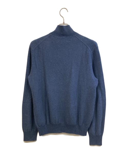 POLO RALPH LAUREN（ポロ・ラルフローレン）POLO RALPH LAUREN (ポロ・ラルフローレン) 厚手ニット ブルー サイズ:Mの古着・服飾アイテム