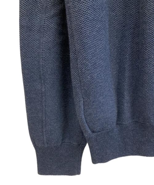 POLO RALPH LAUREN（ポロ・ラルフローレン）POLO RALPH LAUREN (ポロ・ラルフローレン) 厚手ニット ブルー サイズ:Mの古着・服飾アイテム