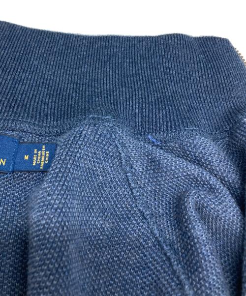 POLO RALPH LAUREN（ポロ・ラルフローレン）POLO RALPH LAUREN (ポロ・ラルフローレン) 厚手ニット ブルー サイズ:Mの古着・服飾アイテム
