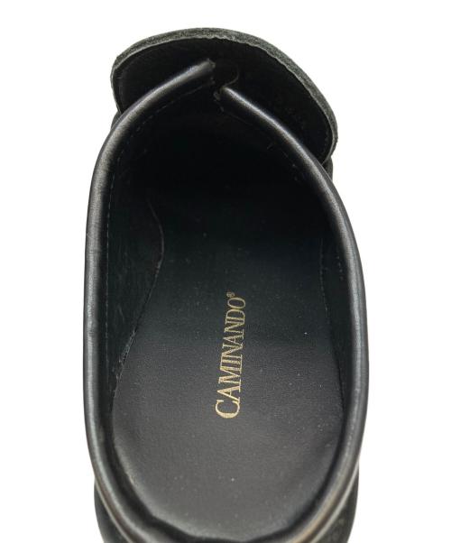 Caminando（カミナンド）Caminando (カミナンド) スリッポン ブラック サイズ:6の古着・服飾アイテム