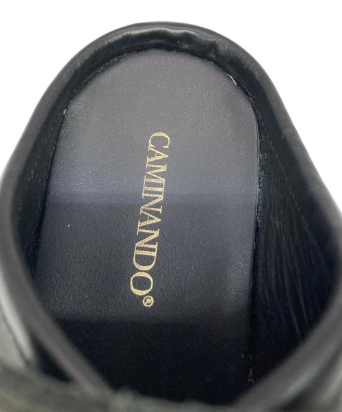 Caminando（カミナンド）Caminando (カミナンド) スリッポン ブラック サイズ:6の古着・服飾アイテム