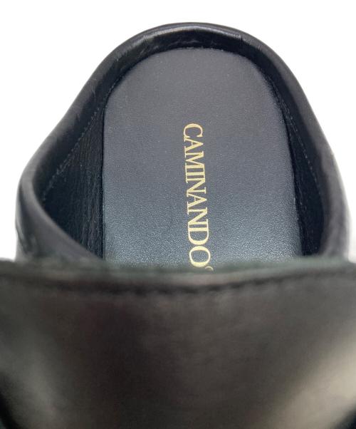 Caminando（カミナンド）Caminando (カミナンド) スリッポン ブラック サイズ:6の古着・服飾アイテム