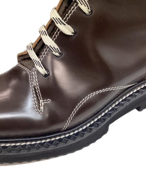 OAMC（オーエーエムシー）OAMC (オーエーエムシー) レースアップブーツ ブラウン サイズ:9 1/2の古着・服飾アイテム