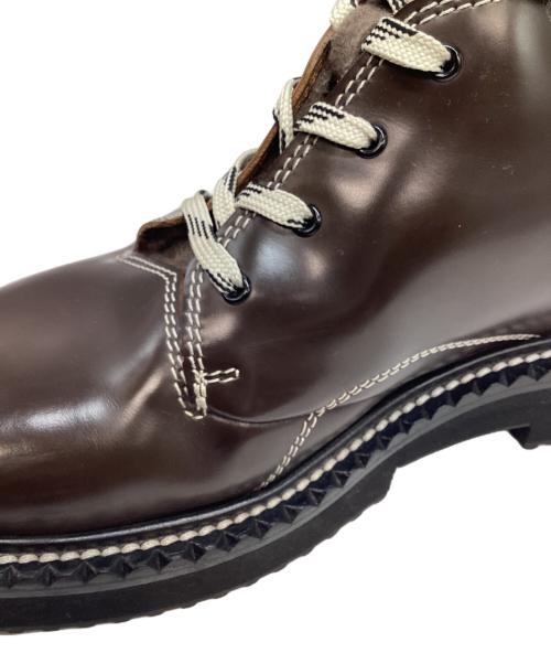 OAMC（オーエーエムシー）OAMC (オーエーエムシー) レースアップブーツ ブラウン サイズ:9 1/2の古着・服飾アイテム
