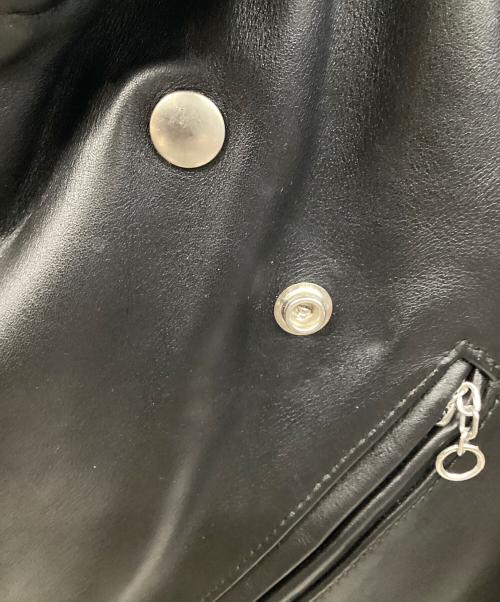 Schott（ショット）Schott (ショット) 613UST ONESTAR TALL ライダースジャケット ブラック サイズ:42の古着・服飾アイテム
