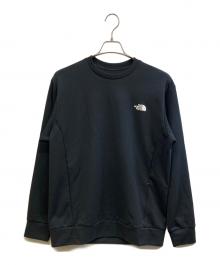 THE NORTH FACE（ザ ノース フェイス）の古着「長袖ポロシャツ」｜ブラック