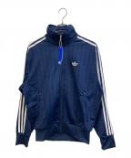 adidas Originalsアディダスオリジナル）の古着「ジップアップスウェット」｜ネイビー