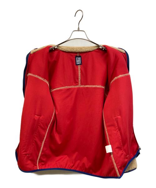 STANDARD CALIFORNIA（スタンダードカリフォルニア）STANDARD CALIFORNIA (スタンダードカリフォルニア) フリースジャケット ベージュ サイズ:Mの古着・服飾アイテム