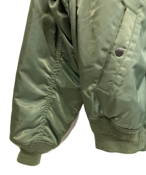 not lonely（ノット ロンリー）not lonely (ノット ロンリー) MA-1ジャケット グリーン サイズ:FREEの古着・服飾アイテム