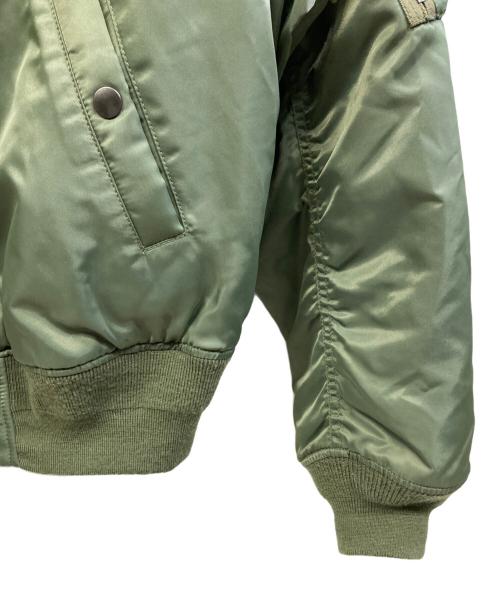 not lonely（ノット ロンリー）not lonely (ノット ロンリー) MA-1ジャケット グリーン サイズ:FREEの古着・服飾アイテム