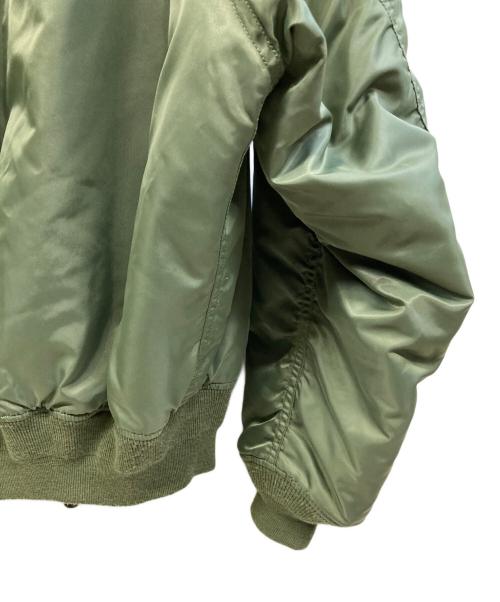not lonely（ノット ロンリー）not lonely (ノット ロンリー) MA-1ジャケット グリーン サイズ:FREEの古着・服飾アイテム