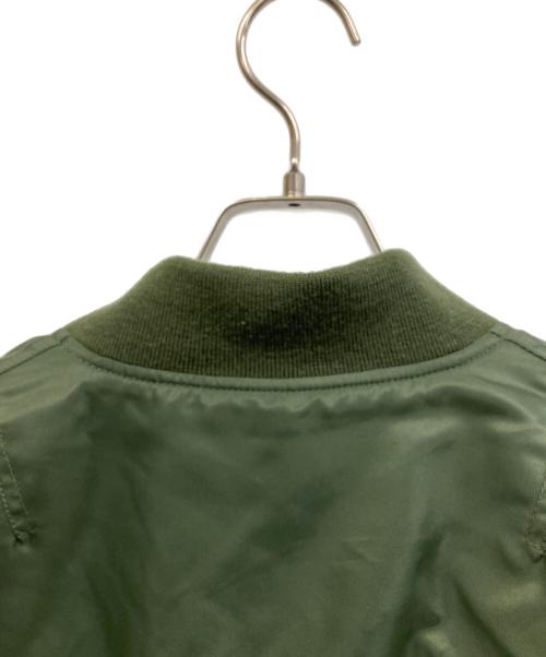 not lonely（ノット ロンリー）not lonely (ノット ロンリー) MA-1ジャケット グリーン サイズ:FREEの古着・服飾アイテム