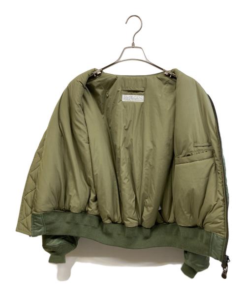 not lonely（ノット ロンリー）not lonely (ノット ロンリー) MA-1ジャケット グリーン サイズ:FREEの古着・服飾アイテム