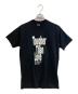 FRUIT OF THE LOOM（フルーツオブザルーム）の古着「半袖カットソー」｜ブラック