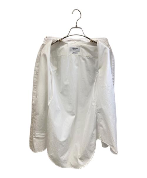 Thom Browne（トムブラウン）Thom Browne (トムブラウン) 長袖シャツ ホワイト サイズ:38の古着・服飾アイテム