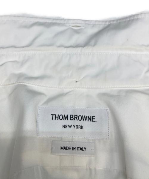 Thom Browne（トムブラウン）Thom Browne (トムブラウン) 長袖シャツ ホワイト サイズ:38の古着・服飾アイテム