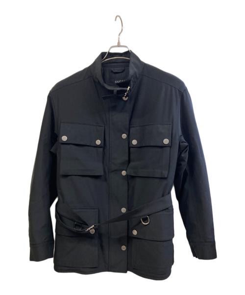 GUCCI（グッチ）GUCCI (グッチ) マルチポケットジャケット ブラック サイズ:40の古着・服飾アイテム