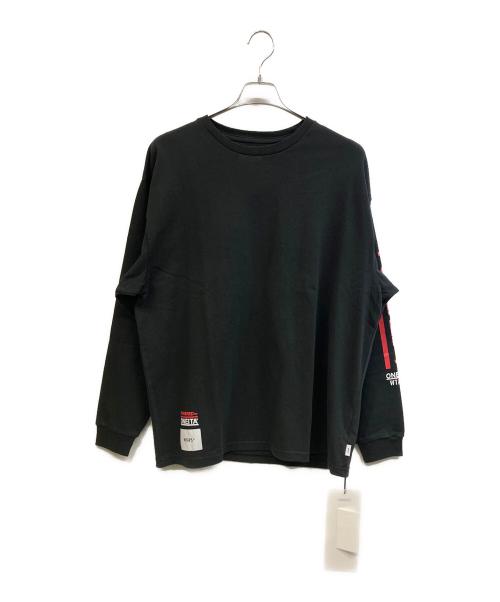 WTAPS（ダブルタップス）WTAPS (ダブルタップス) 長袖カットソー ブラック サイズ:M 未使用品の古着・服飾アイテム