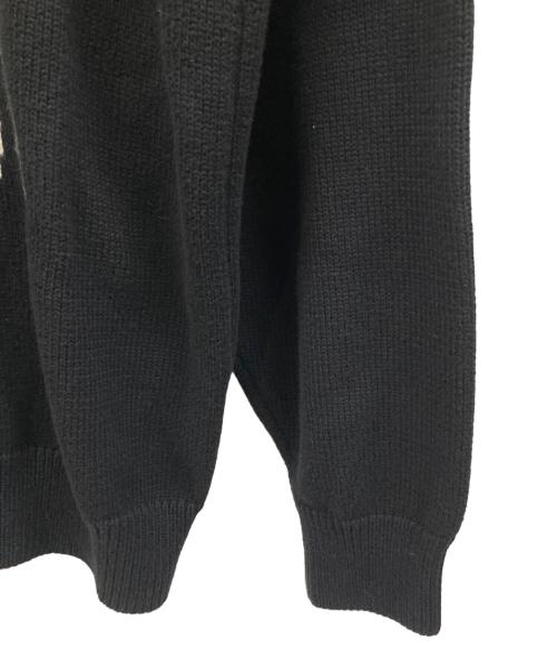 Hysteric Glamour（ヒステリックグラマー）Hysteric Glamour (ヒステリックグラマー) 厚手カーディガン ブラック サイズ:XLの古着・服飾アイテム