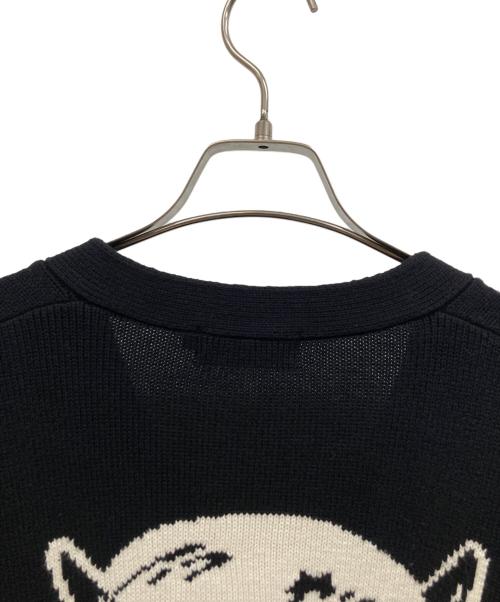 Hysteric Glamour（ヒステリックグラマー）Hysteric Glamour (ヒステリックグラマー) 厚手カーディガン ブラック サイズ:XLの古着・服飾アイテム