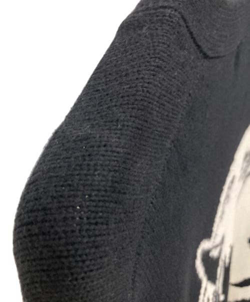 Hysteric Glamour（ヒステリックグラマー）Hysteric Glamour (ヒステリックグラマー) 厚手カーディガン ブラック サイズ:XLの古着・服飾アイテム