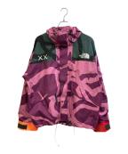 THE NORTH FACE×KAWSザ ノース フェイス×カウズ）の古着「マウンテンパーカー」｜パープル