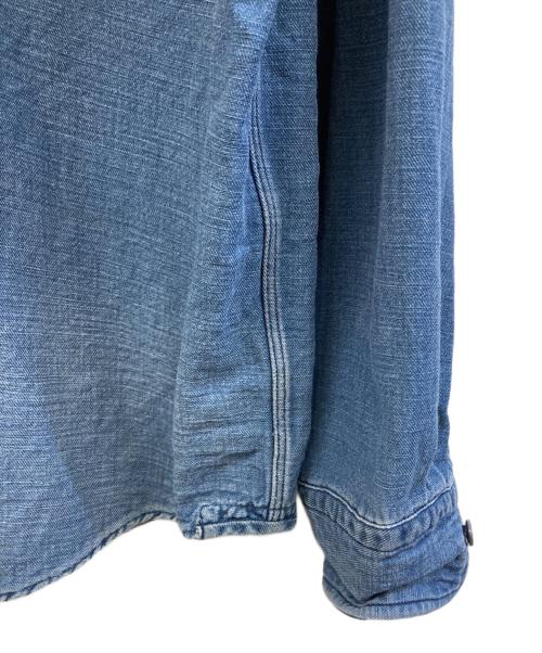 45rpm（45アールピーエム）45rpm (45アールピーエム) 長袖シャツ インディゴ サイズ:2の古着・服飾アイテム