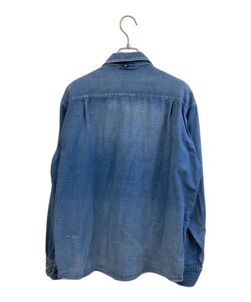 45rpm（45アールピーエム）45rpm (45アールピーエム) 長袖シャツ インディゴ サイズ:2の古着・服飾アイテム